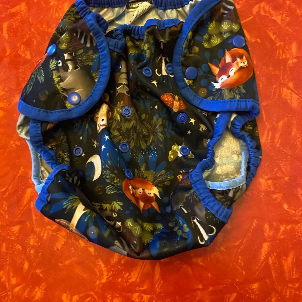 Kids Forest-Themed Diaper Cover